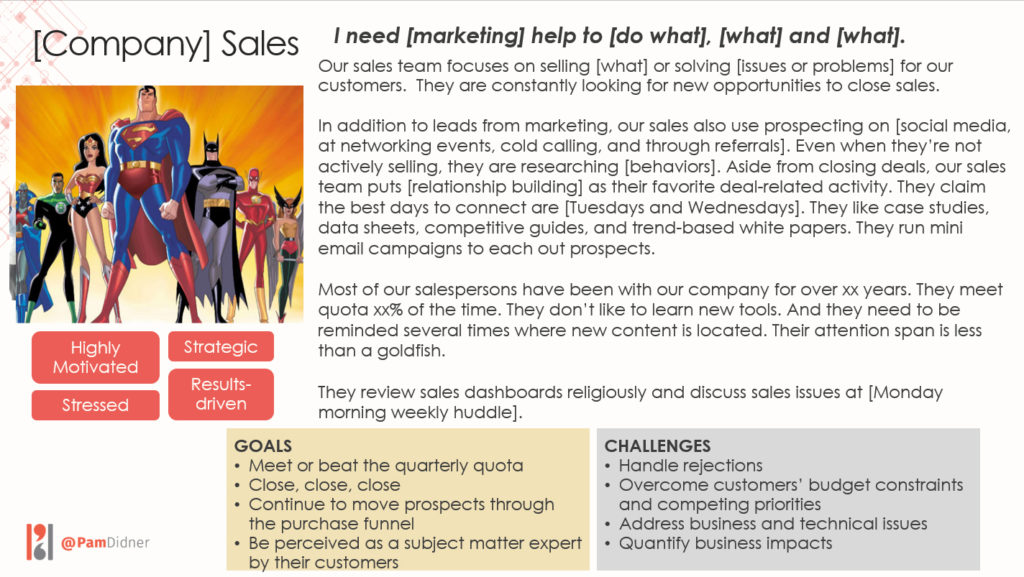 supporting sales with marketing