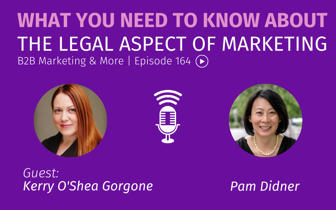 Episode 164 What You Need to Know About Legal Aspect of Marketing