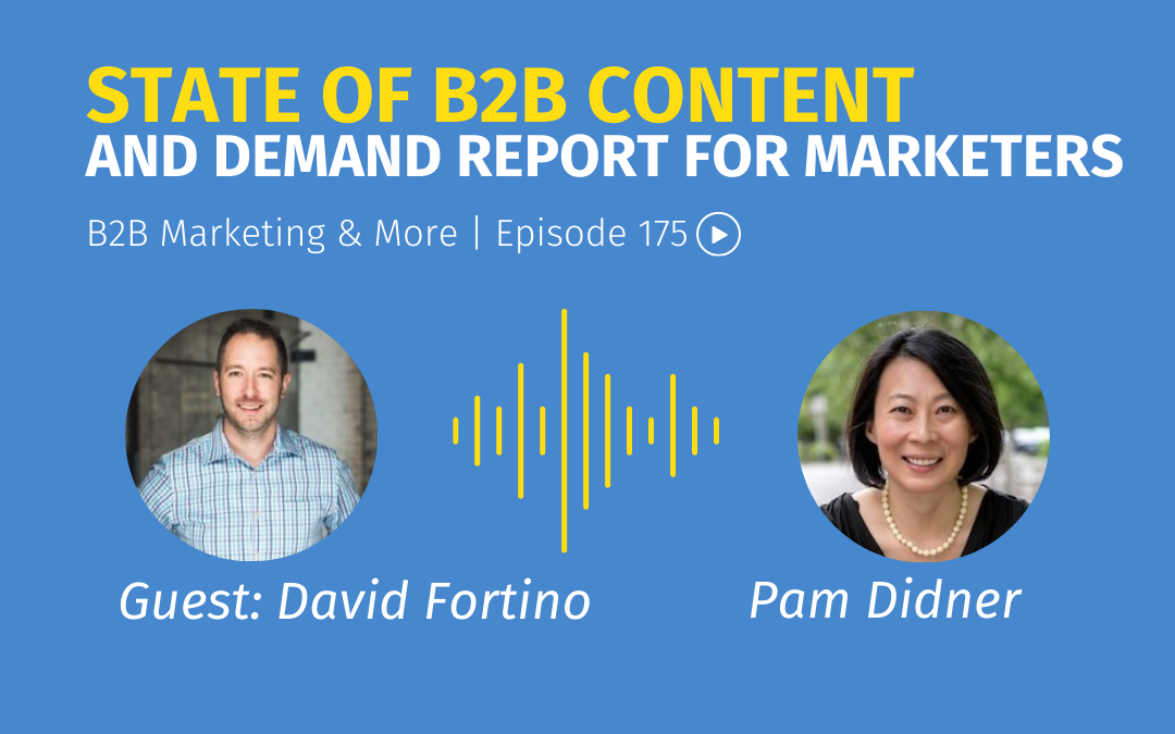 Episode 175 State of B2B Content and Demand Report for Marketers