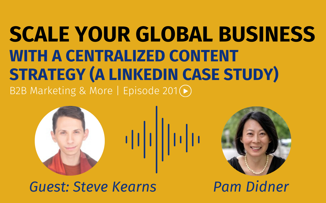 Episode 201 Scale Your Global Business With a Centralized Content Strategy (A LinkedIn Case Study)