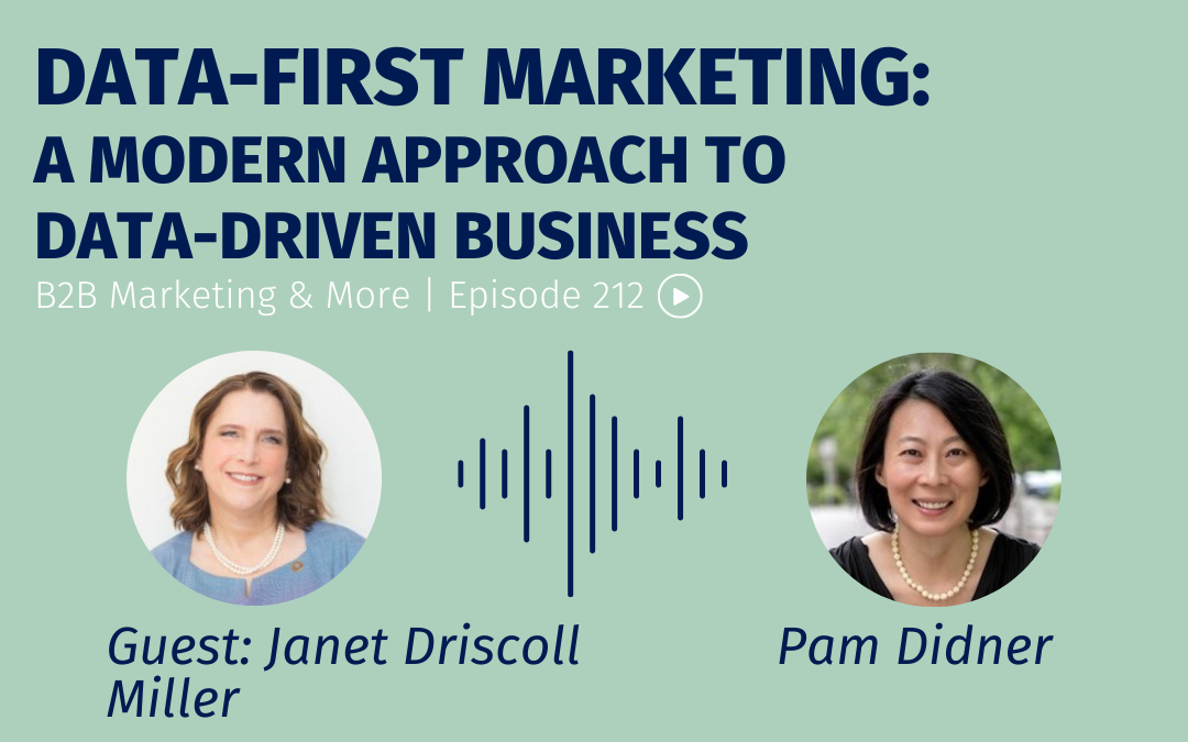 Episode 212 Data-First Marketing: A Modern Approach to Data-Driven Business