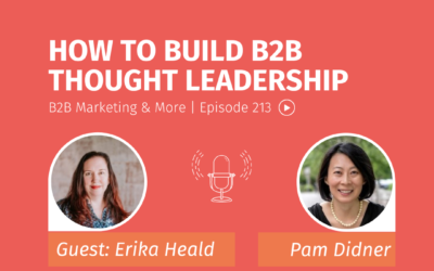 How to Build B2B Thought Leadership